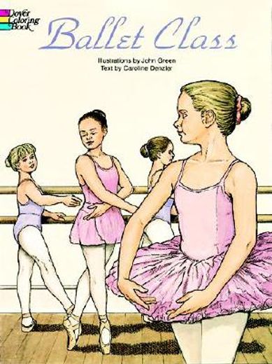 ballet class coloring book (en Inglés)