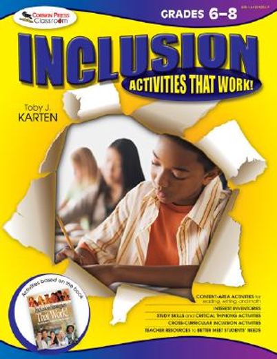 Inclusion Activities That Work! Grades 6-8 (en Inglés)