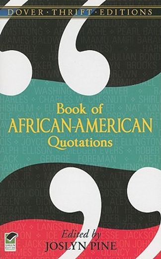 book of african-american quotations (en Inglés)