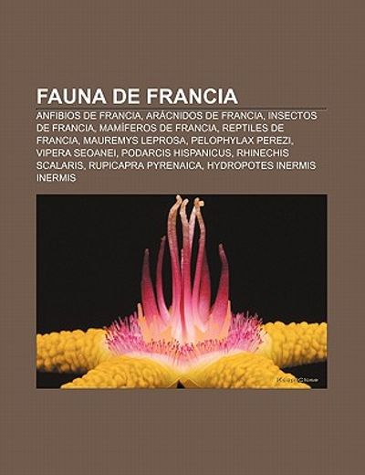 fauna de francia: anfibios de francia, ar cnidos de francia, insectos de francia, mam feros de francia, reptiles de francia, mauremys le