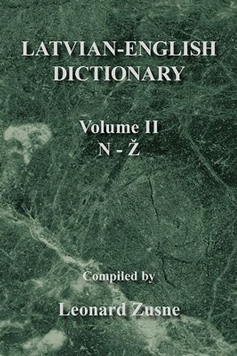 latvian-english dictionary (en Inglés)