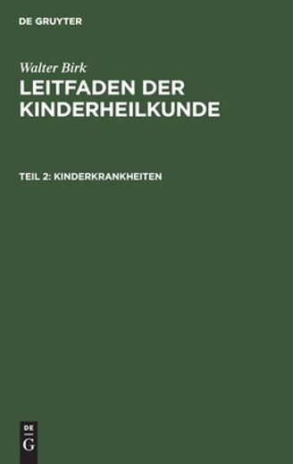 Kinderkrankheiten (in German)