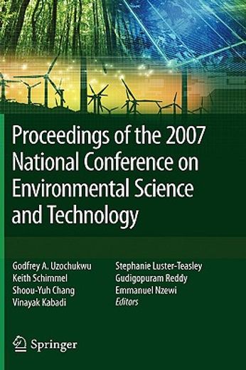 proceedings of the third national conference on environmental science and technology