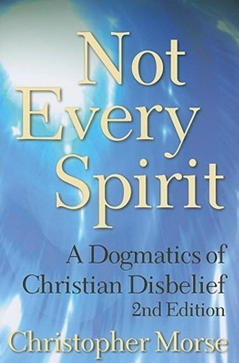 not every spirit,a dogmatics of christian disbelief