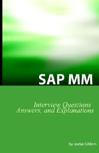 sap mm certification and interview questions,sap mm interview questions, answers, and explanations