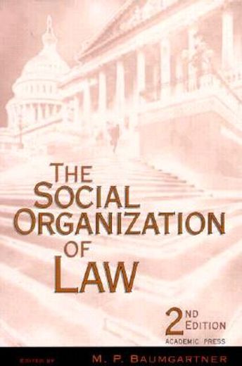 the social organization of law