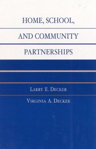home, school, and community partnerships