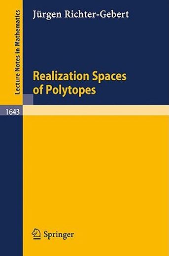 realization spaces of polytopes (en Inglés)
