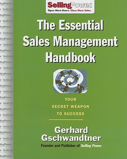 the essential sales management handbook,your secret weapon to success