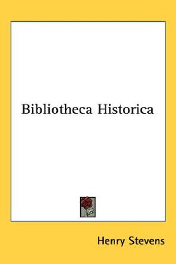 bibliotheca historica