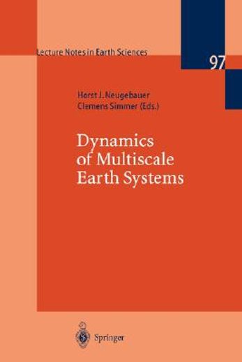 dynamics of multiscale earth systems (en Inglés)
