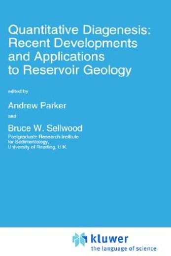 quantitative diagenesis,recent developments and applications to reservoir geology