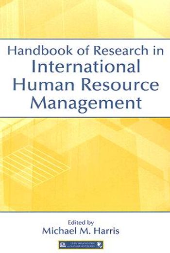 handbook of research in international human resource management