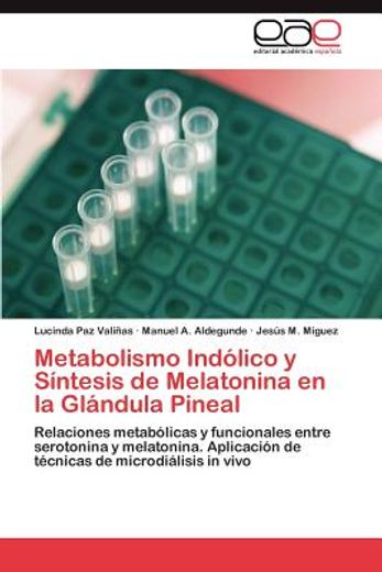 metabolismo ind lico y s ntesis de melatonina en la gl ndula pineal
