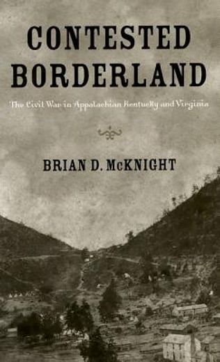 contested borderland,the civil war in appalachian kentucky and virginia
