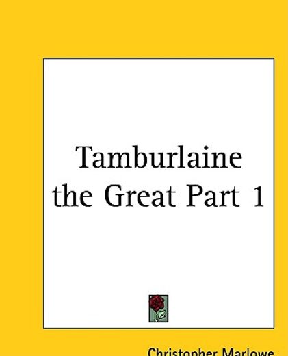 tamburlaine the great
