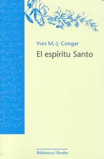 el espíritu santo (in Spanish)