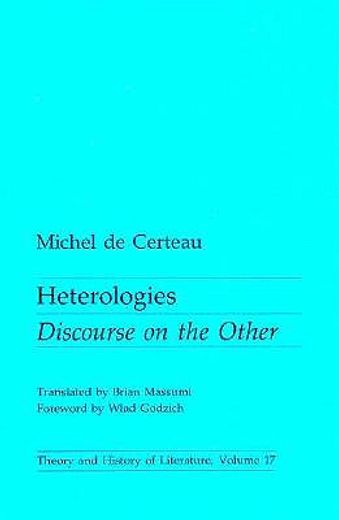 heterologies,discourse on the other