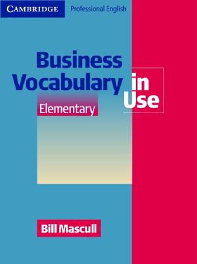 business vocabulary in use,elementary