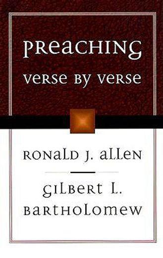 preaching verse by verse (en Inglés)