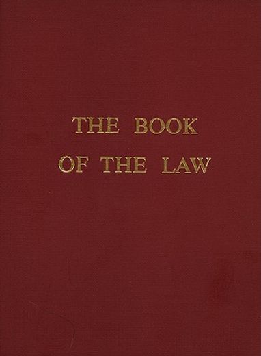 The Book of the law (in English)