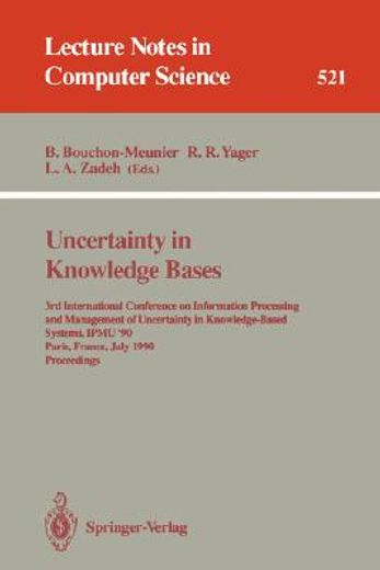 uncertainty in knowledge bases (en Inglés)
