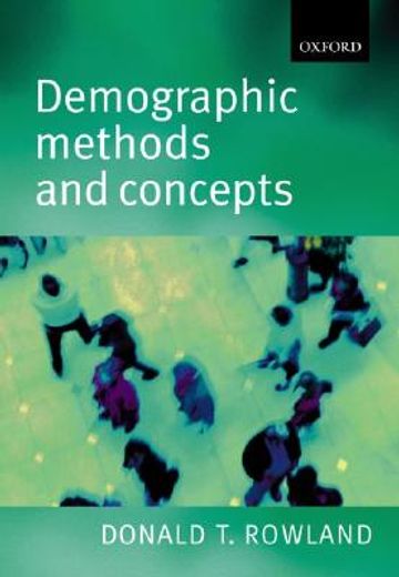 demographic methods and concepts