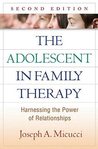 the adolescent in family therapy,harnessing the power of relationships