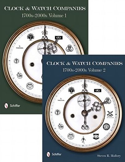 clock & watch companies, 1700s-2000s