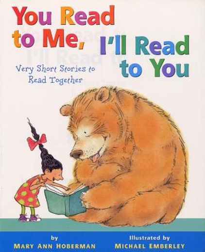 you read to me, i´ll read to you,very short stories to read together