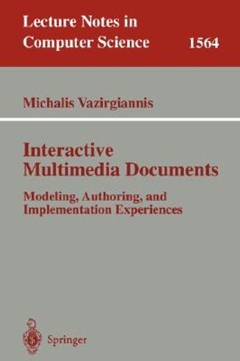 interactive multimedia documents (in English)
