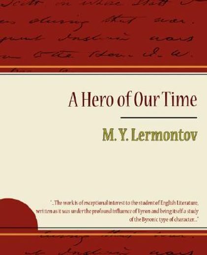 hero of our time - lermontov