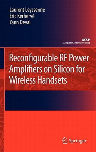 reconfigurable rf power amplifiers on silicon for wireless handsets