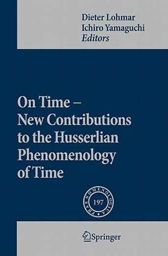 new contributions to husserlian phenomenology of time
