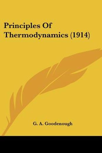 principles of thermodynamics