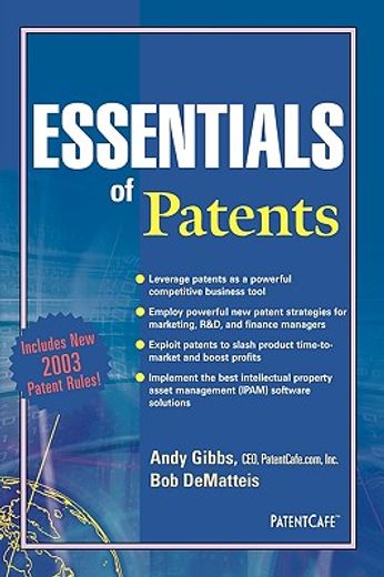 essentials of patents (in English)