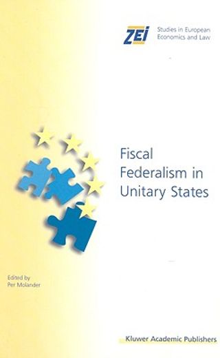 fiscal federalism in unitary states (en Inglés)