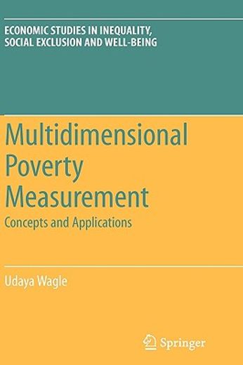 multidimensional poverty measurement,concepts and applications