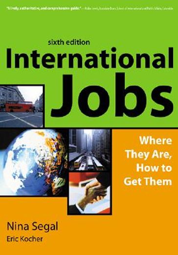 international jobs,where they are, how to get them