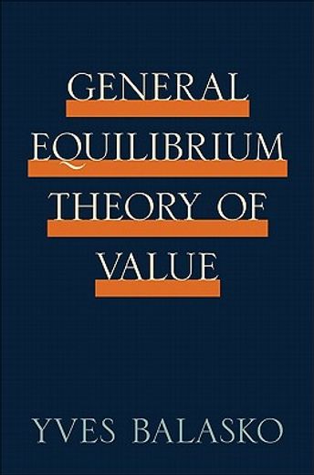 the general equilibrium theory of value