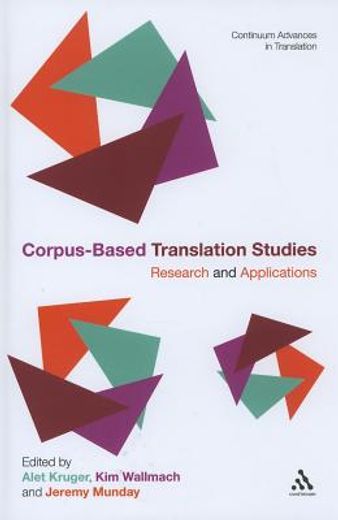 corpus-based translation studies,research and applications