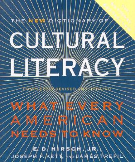 the new dictionary of cultural literacy (en Inglés)