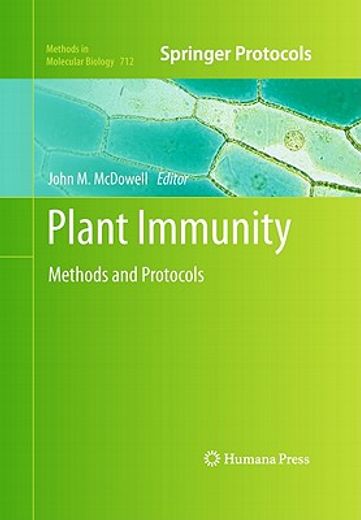 plant immunity,methods and protocols