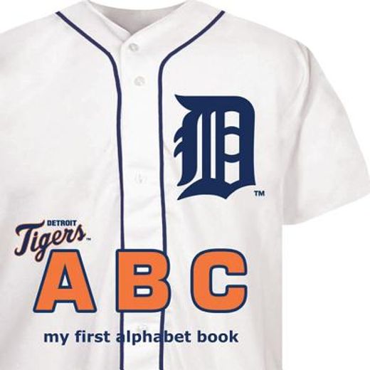 detroit tigers abc,my first alphabet book