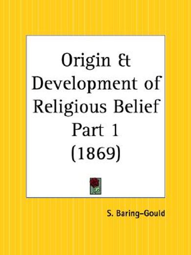origin & evolution of religion