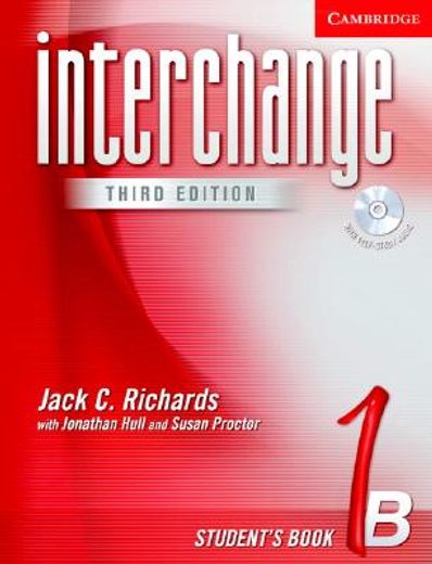 interchange std bk 1b cd 3ed - editorial cambridge (en Inglés)