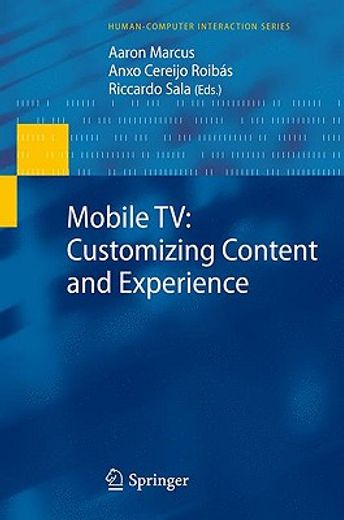 mobile tv,customizing content and experience