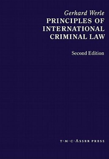 principles of international criminal law (en Inglés)