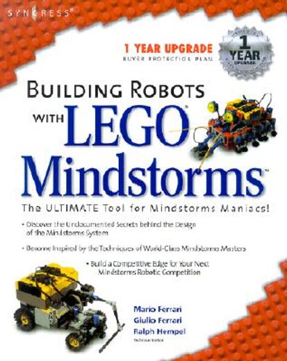 building robots with lego mindstorms,the ultimate tool for mindstorms maniacs