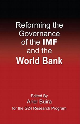 reforming the governance of the imf and the world bank